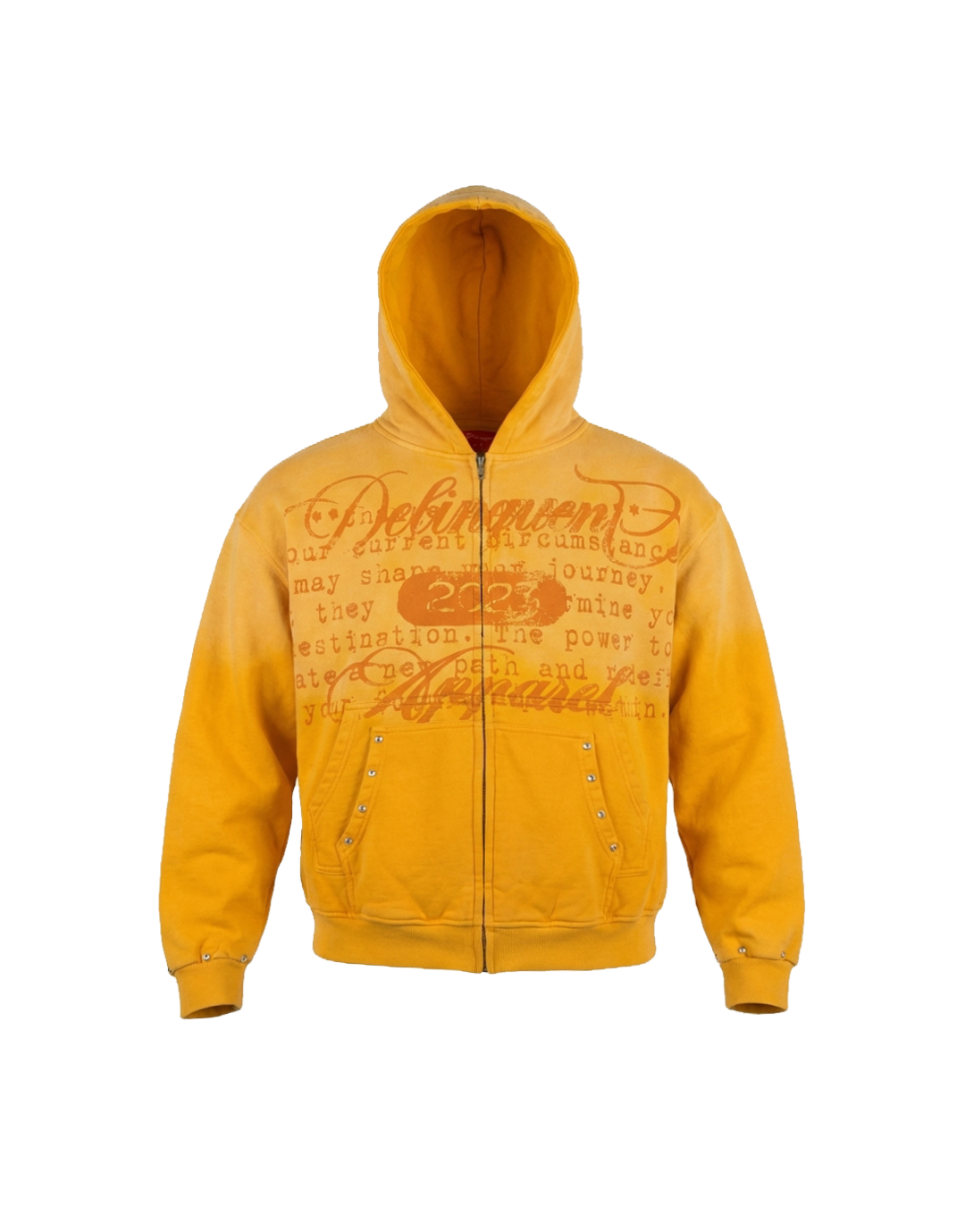 FATE ZIP UP - YELLOW
