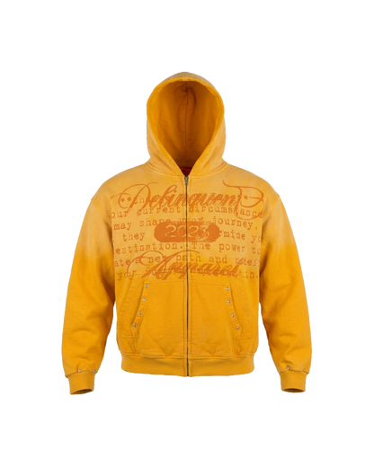 FATE ZIP UP - YELLOW