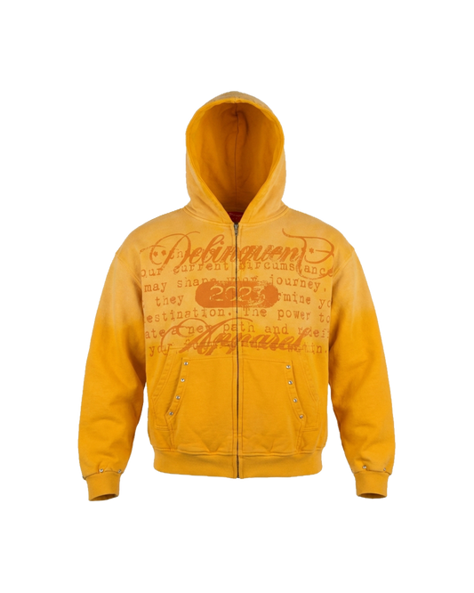 FATE ZIP UP - YELLOW